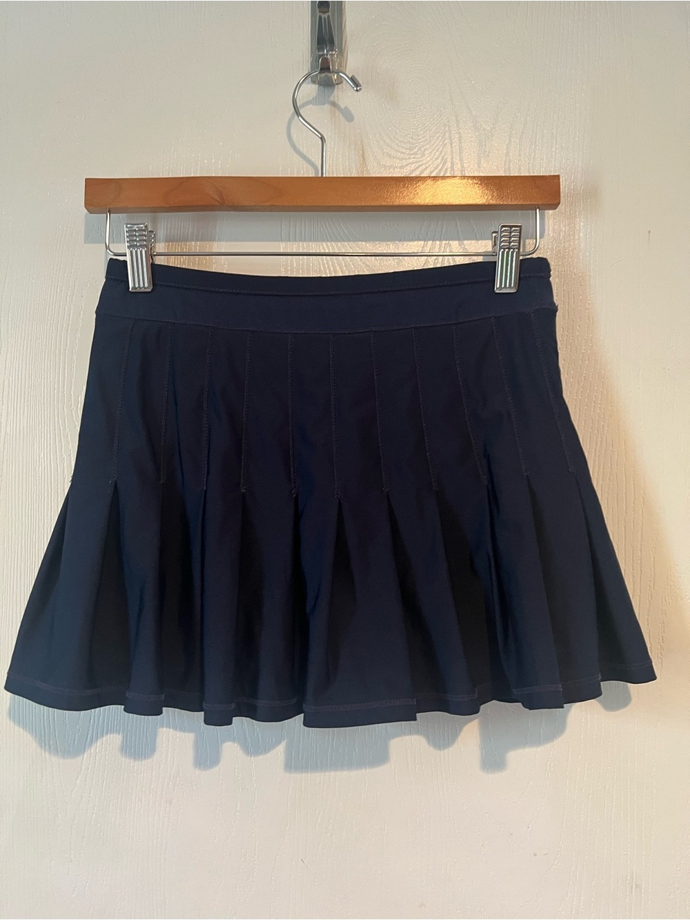 Lucky in Love Golf Pickleball Tennis Skirt Skort Navy Blue Women Sz Small